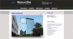Desktop Screenshot of margulieswind.com